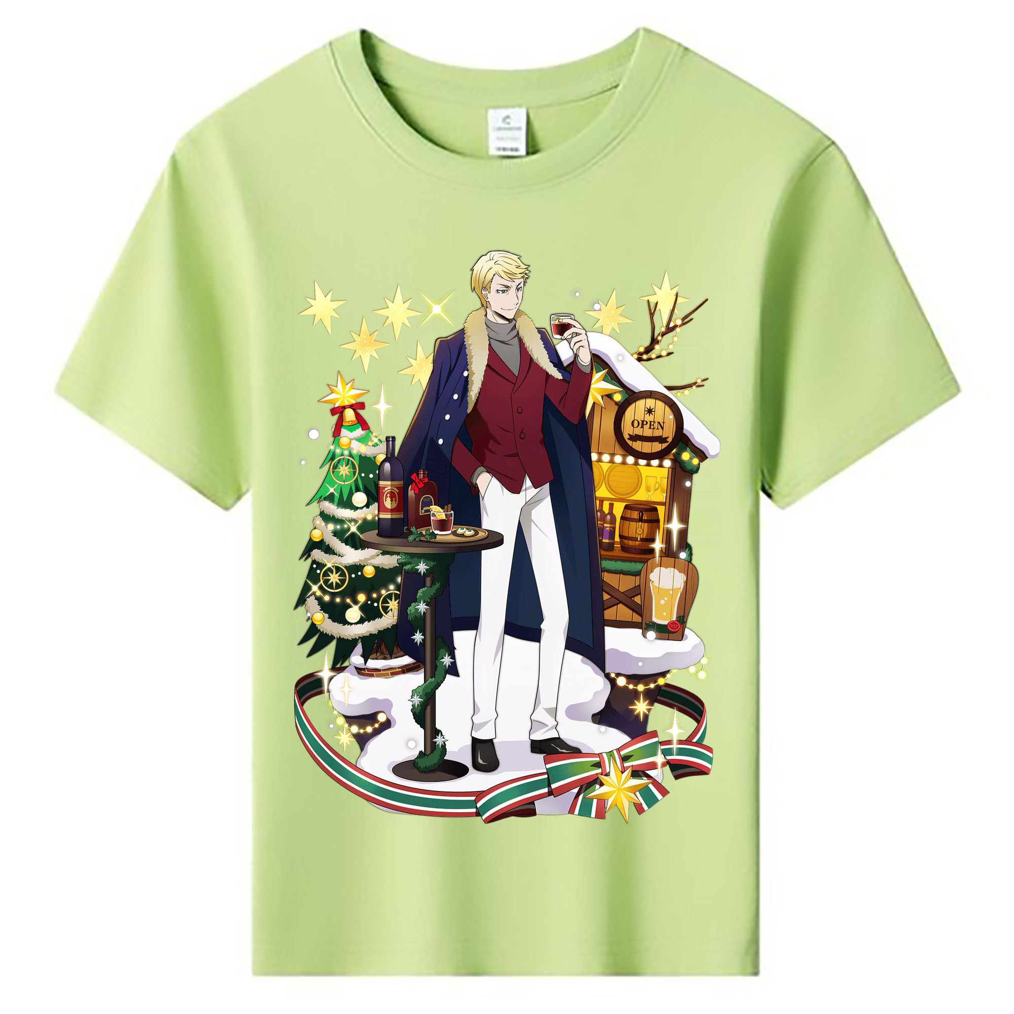 （画像用） 文豪ストレイドッグス Bungo Stray Dogs 綿100％キッズTシャツ（フロントプリント）
